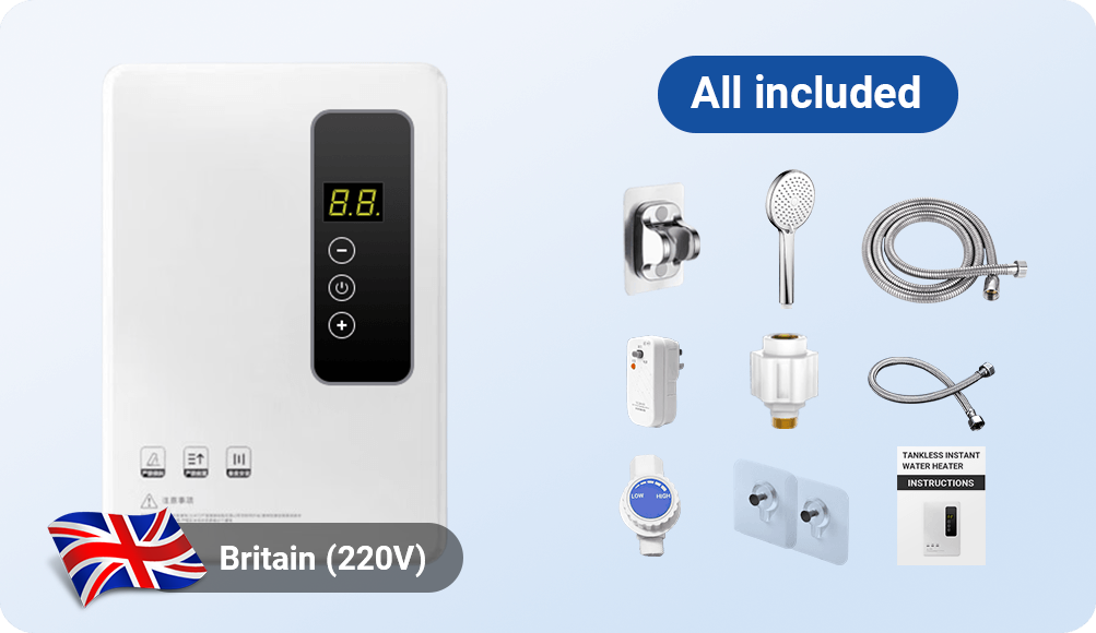 New Model - Tankless Instant Water Heater